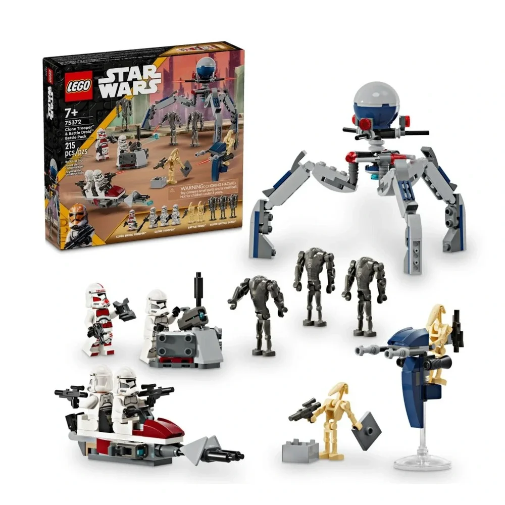 LEGO/ STAR WARS: CLONE TROOPER & BARTTLE DROID BATTLE PACK / 75372 /NEW / SEALED